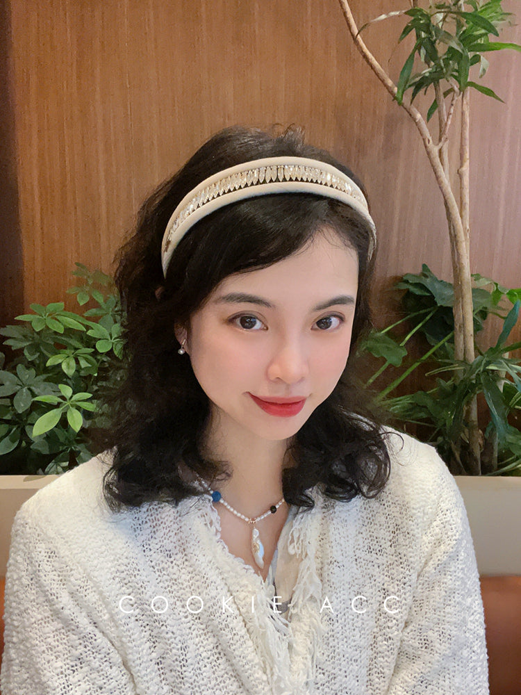 Cookie jewelry Korean high-end headband