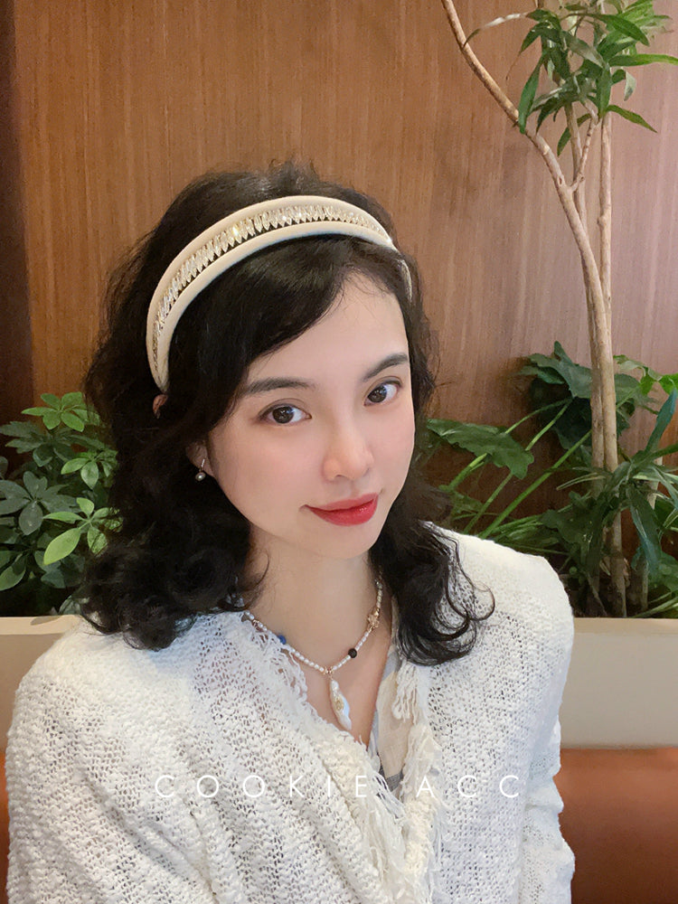 Cookie jewelry Korean high-end headband