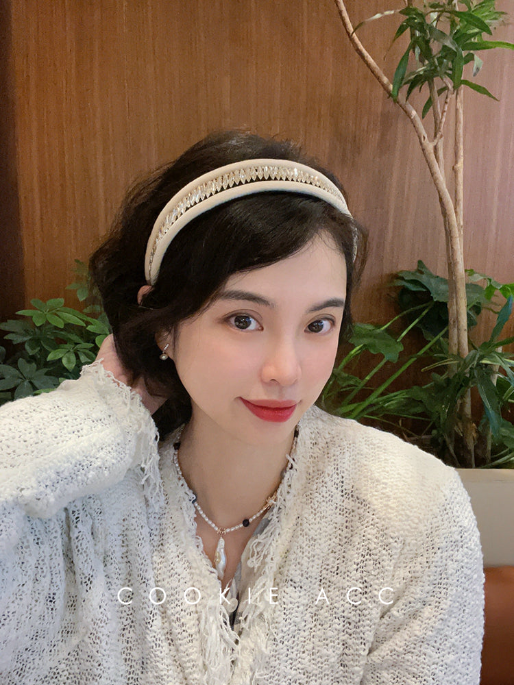 Cookie jewelry Korean high-end headband