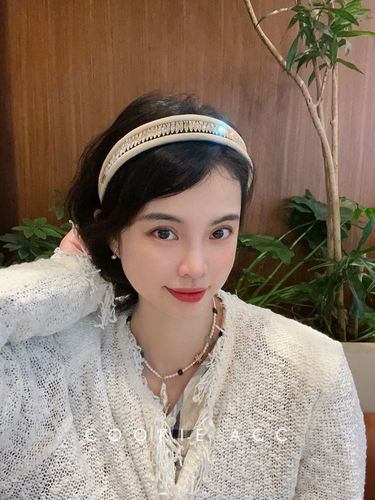 Cookie jewelry Korean high-end headband